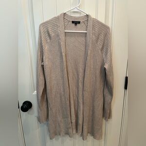 Women's Verve Ami Beige Sweater Cardigan